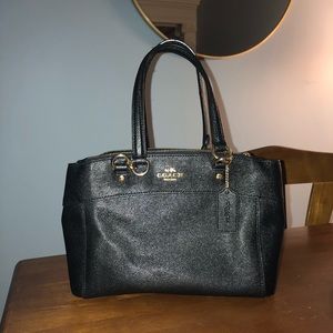 Coach Brooke Black Satchel Purse